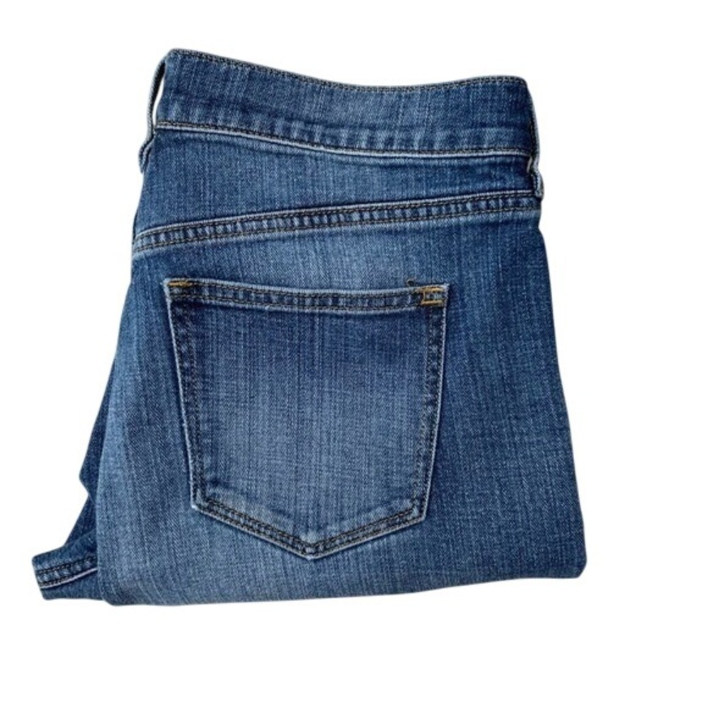 J. Crew Stretch Denim Jeans Distressed Blue Wash Comfort Casual Womens Size 26 - Picture 10 of 10